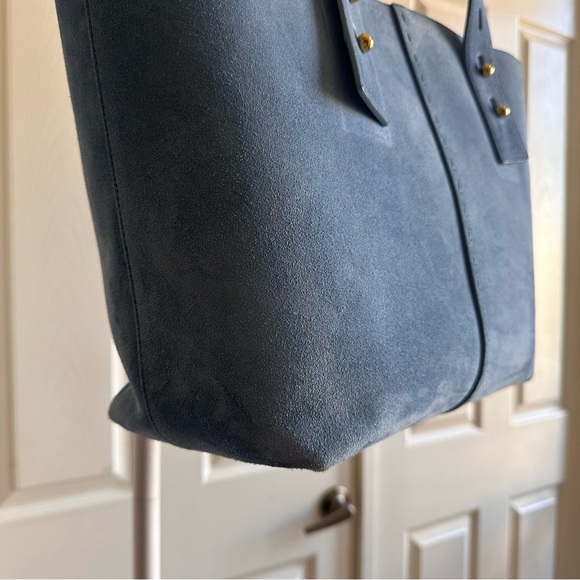 FRAME Les Second Medium Suede Tote - Picture 14 of 15